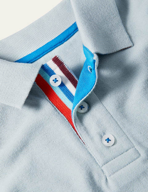 Piqué Polo - Misty Blue Piqué Polo - Misty Blue