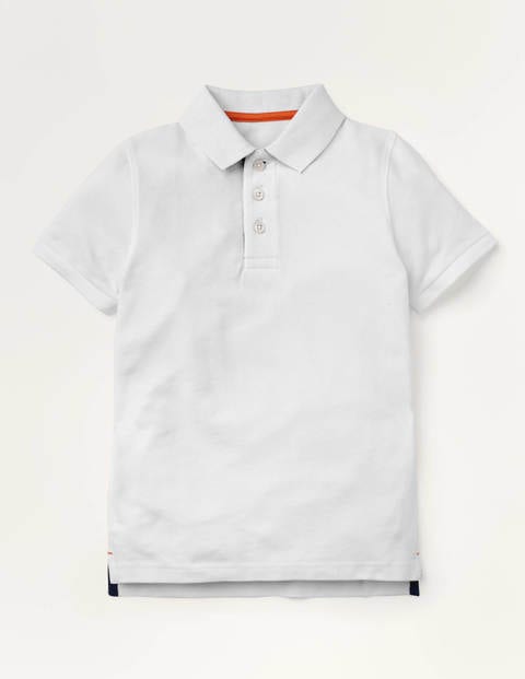 Piqué Polo - Cotton White Piqué Polo - Cotton White