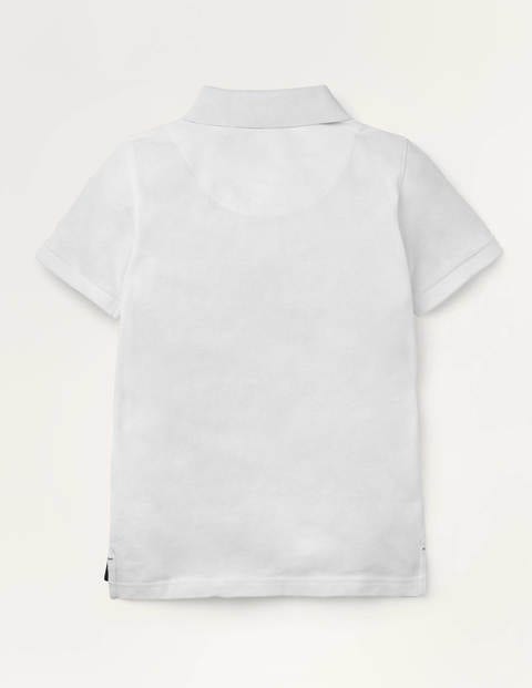 Piqué Polo - Cotton White Piqué Polo - Cotton White