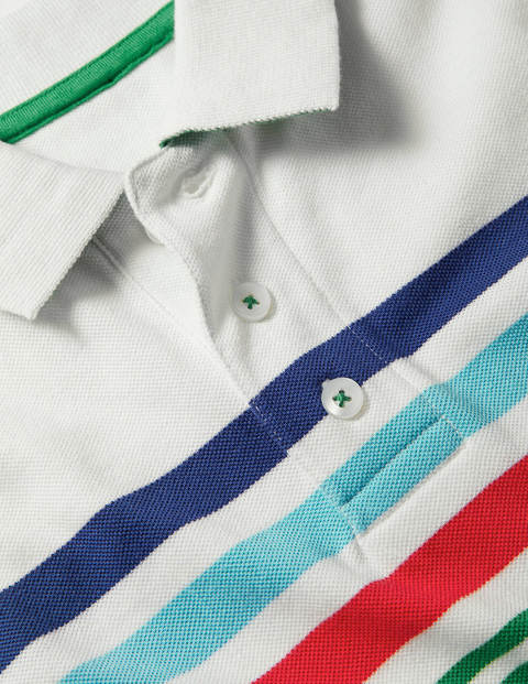 Piqué Polo - Sapling Green/Ivory Piqué Polo - Sapling Green/Ivory