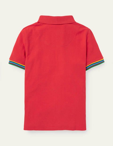 Piqué Polo - Strawberry Tart Red Piqué Polo - Strawberry Tart Red