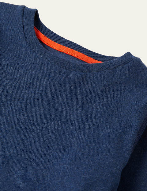 Supersoft Long-sleeved T-shirt - College Navy Marl Supersoft Long-sleeved T-shirt - College Navy Marl