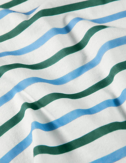 Supersoft Long-sleeved T-shirt - Sky Blue/Green Supersoft Long-sleeved T-shirt - Sky Blue/Green