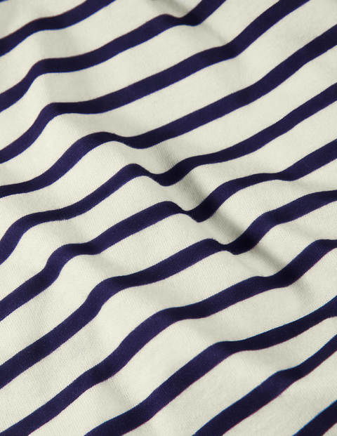 Supersoft Long-sleeved T-shirt - Ivory/College Navy Supersoft Long-sleeved T-shirt - Ivory/College Navy