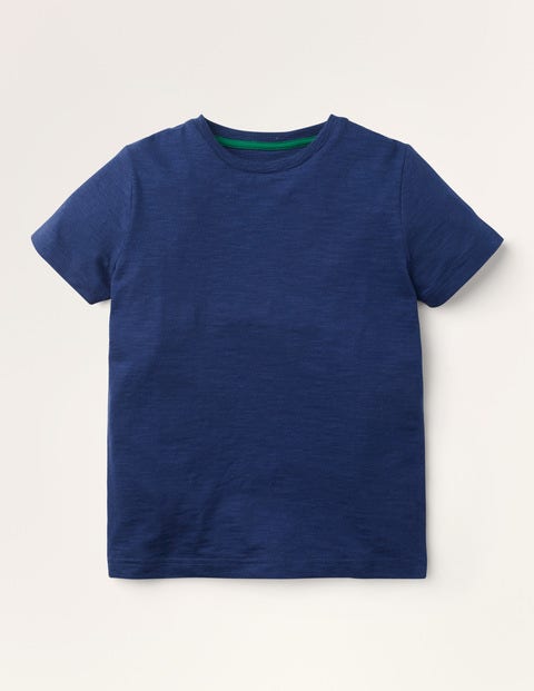 Slub Washed T-shirt - Navy Blue Slub Washed T-shirt - Navy Blue