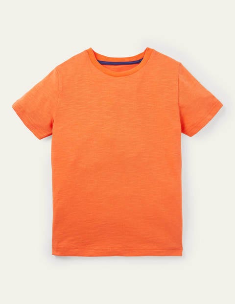 Slub Washed T-shirt - Satsuma Orange Slub Washed T-shirt - Satsuma Orange