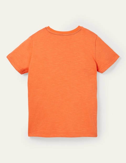 Slub Washed T-shirt - Satsuma Orange Slub Washed T-shirt - Satsuma Orange