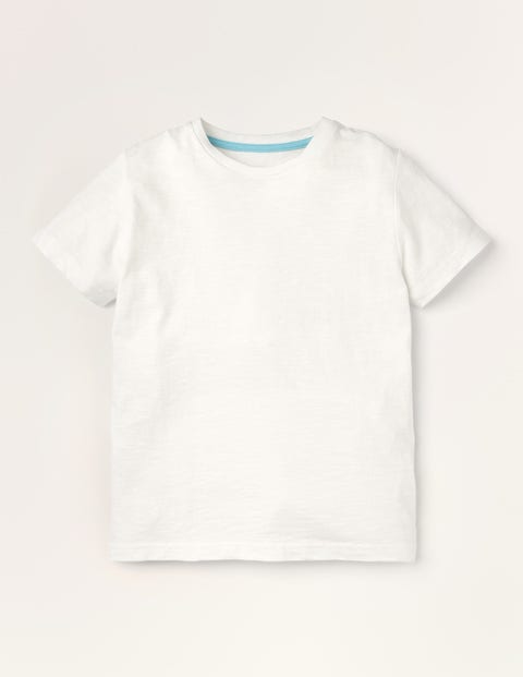 Slub Washed T-shirt - White Slub Washed T-shirt - White