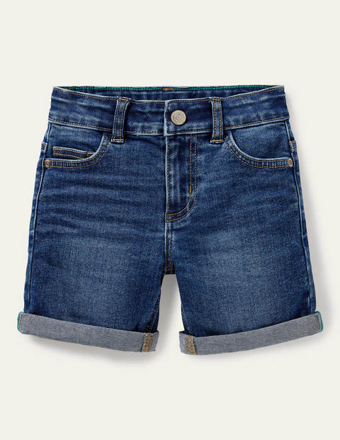 Denimshorts mit Adventure-Flex - Mittleres Vintageblau Denimshorts mit Adventure-Flex - Mittleres Vintageblau