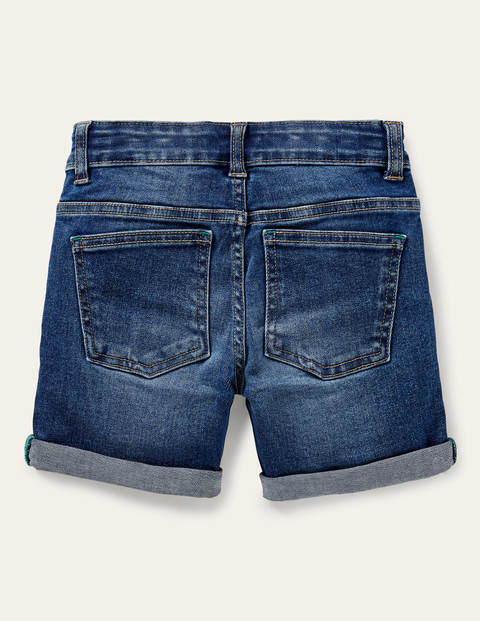 Denimshorts mit Adventure-Flex - Mittleres Vintageblau Denimshorts mit Adventure-Flex - Mittleres Vintageblau