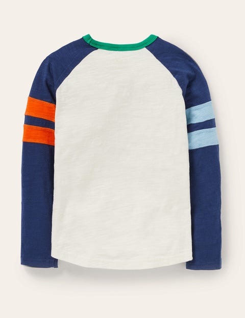 T-shirt à manches raglan - Étoile ivoire T-shirt à manches raglan - Étoile ivoire