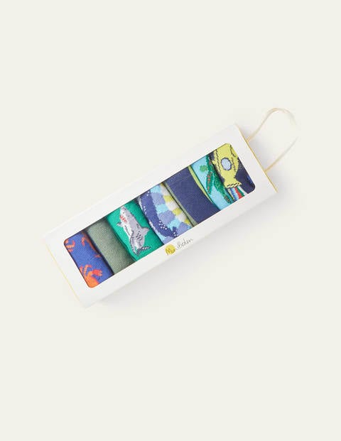 Sock Box 7 Pack - Multi Underwater Sock Box 7 Pack - Multi Underwater