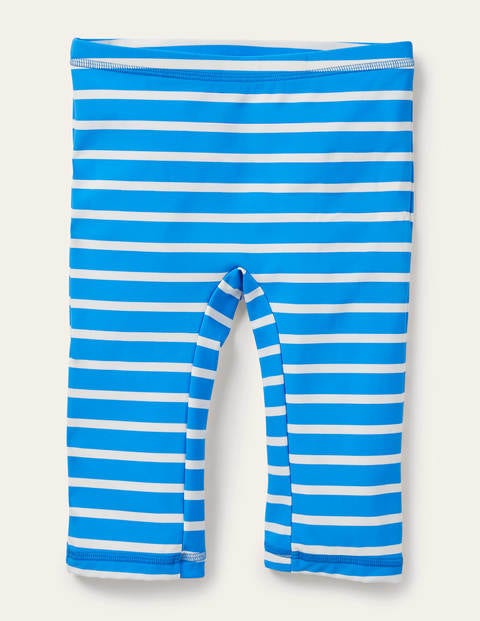 Short avec protection solaire - Bleu/blanc Short avec protection solaire - Bleu/blanc