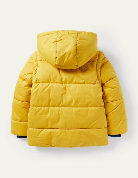 Cosy 2-in-1 Padded Jacket - Honeycomb Yellow Cosy 2-in-1 Padded Jacket - Honeycomb Yellow