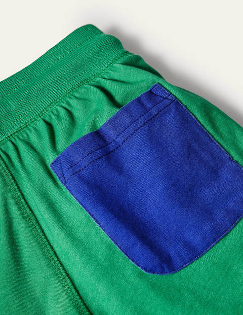 Short baggy en jersey - Vert printemps Short baggy en jersey - Vert printemps