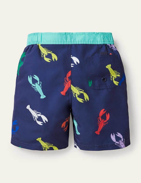 Board Shorts - College Navy Lobsters