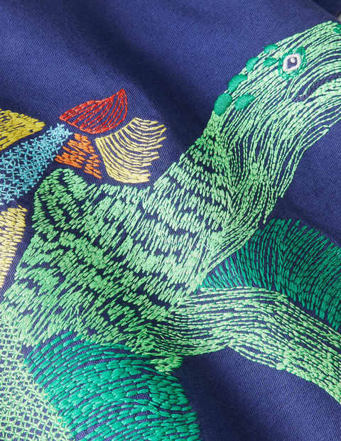 Superstitch Reptile T-shirt - College Navy Tortoise Superstitch Reptile T-shirt - College Navy Tortoise