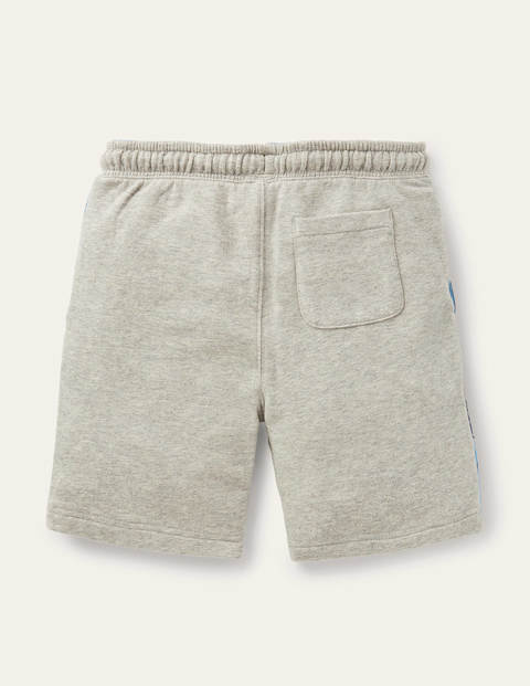 Appliqué Sweatshorts - Grey Marl Birds Appliqué Sweatshorts - Grey Marl Birds