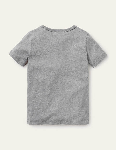 Animal Mouth T-shirt - Grey Marl Tiger Animal Mouth T-shirt - Grey Marl Tiger