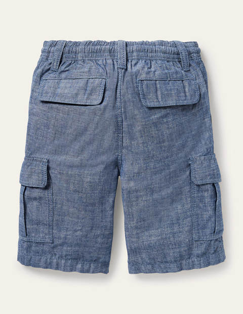 Cargo Shorts - Mid Denim Cargo Shorts - Mid Denim