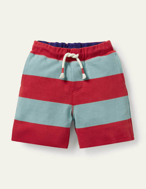 Slub Jersey Shorts - Rockabilly Red/Orkney Blue Slub Jersey Shorts - Rockabilly Red/Orkney Blue