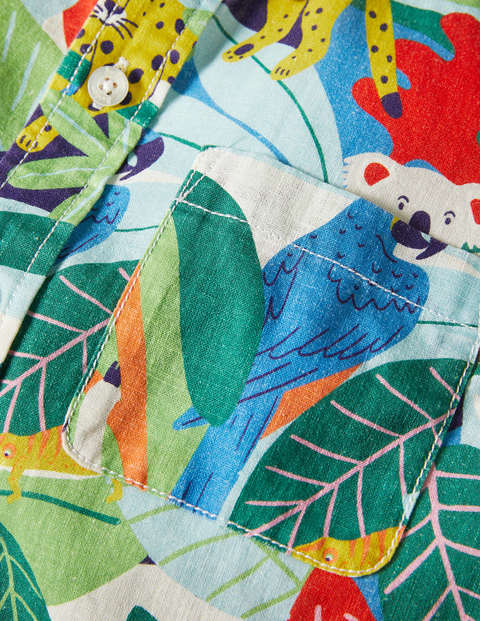 Holiday Shirt - Multi Jungle Holiday Shirt - Multi Jungle