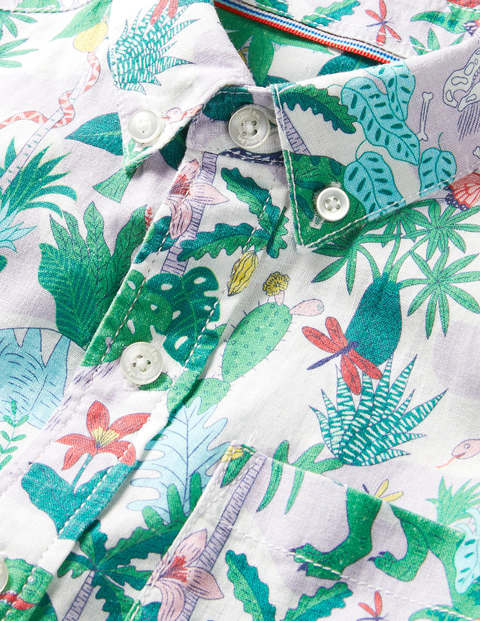 Holiday Shirt - Ivory Darwin Island Holiday Shirt - Ivory Darwin Island