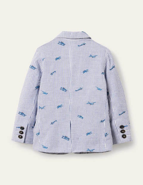 Smart Blazer - Blue/Ivory Areoplanes Smart Blazer - Blue/Ivory Areoplanes