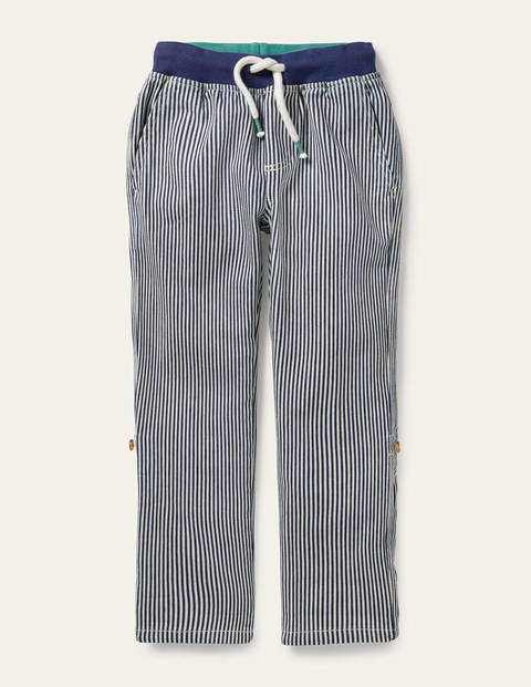 Surf Roll-up Pants - Indigo Blue/Ivory Ticking Surf Roll-up Pants - Indigo Blue/Ivory Ticking