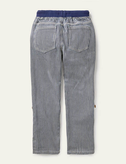 Surf Roll-up Pants - Indigo Blue/Ivory Ticking Surf Roll-up Pants - Indigo Blue/Ivory Ticking