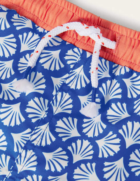 Swim Trunks - Electric Blue Coral Swim Trunks - Electric Blue Coral