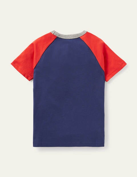 Glow-in-the-dark T-shirt - College Navy/Red Planets Glow-in-the-dark T-shirt - College Navy/Red Planets