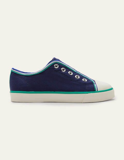 Chaussures sans lacets en toile - College Navy Chaussures sans lacets en toile - College Navy