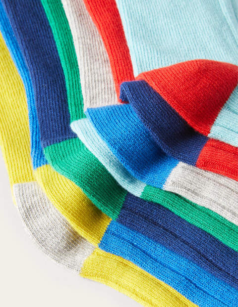 Ribbed Socks 7 Pack - Multi Ribbed Socks 7 Pack - Multi