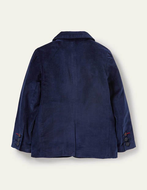 Blazer de fête en velours - Bleu marine universitaire Blazer de fête en velours - Bleu marine universitaire