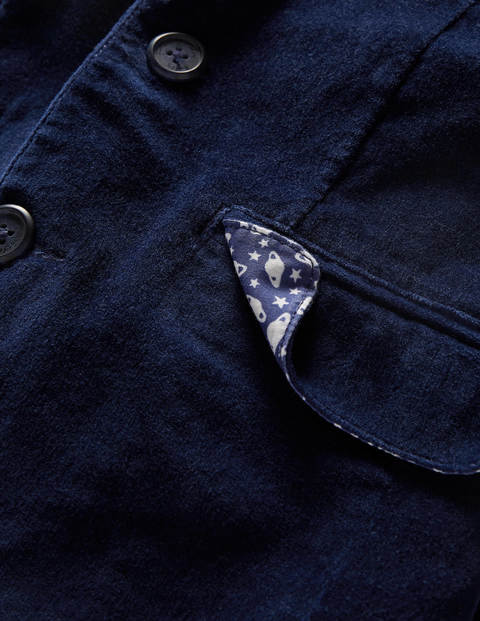 Blazer de fête en velours - Bleu marine universitaire Blazer de fête en velours - Bleu marine universitaire