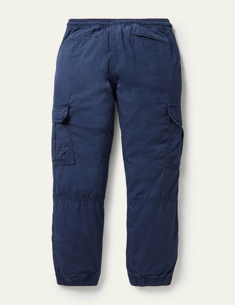 Gefütterte Cargohose - Schuluniform-Navy Gefütterte Cargohose - Schuluniform-Navy