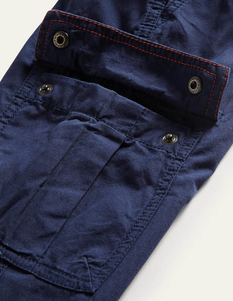 Gefütterte Cargohose - Schuluniform-Navy Gefütterte Cargohose - Schuluniform-Navy