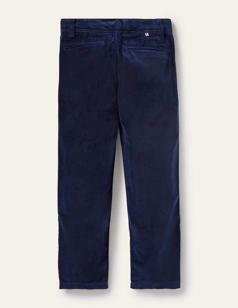 Schicke Samthose - Schuluniform-Navy Schicke Samthose - Schuluniform-Navy