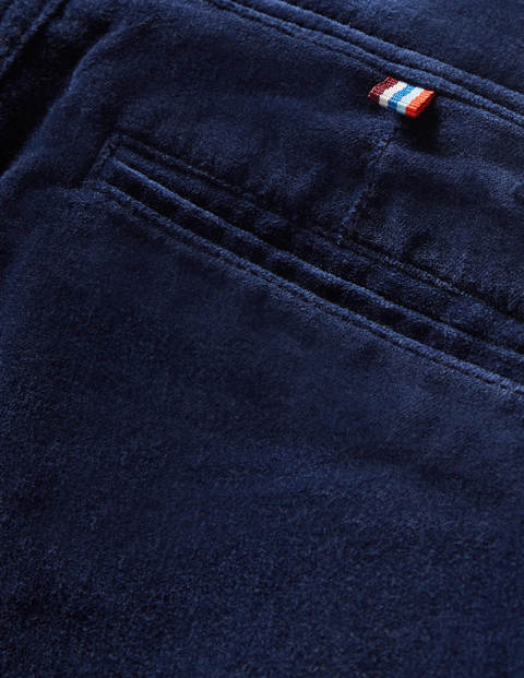 Schicke Samthose - Schuluniform-Navy Schicke Samthose - Schuluniform-Navy