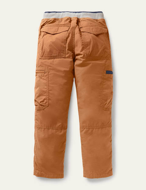 Cargohose mit kuscheligem Futter - Karamellbonbonbraun Cargohose mit kuscheligem Futter - Karamellbonbonbraun