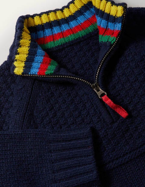 Half-zip Jumper - College Navy Half-zip Jumper - College Navy