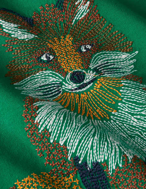 Superstitch Animal T-shirt - Forest Green Fox Superstitch Animal T-shirt - Forest Green Fox