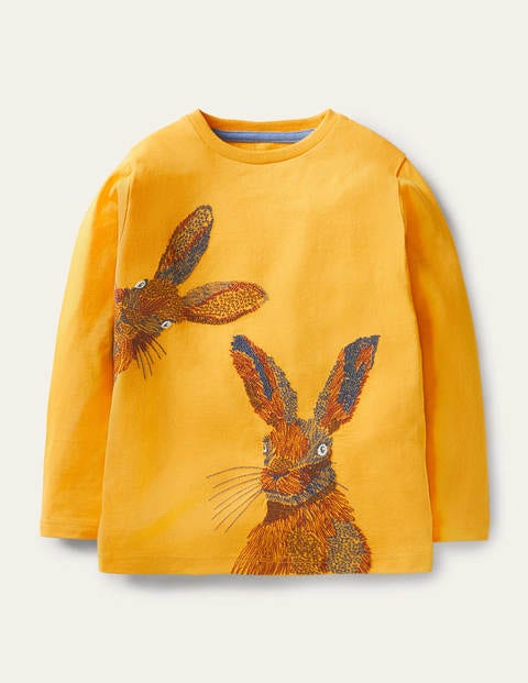 Superstitch Animal T-shirt - Honeycomb Yellow Superstitch Animal T-shirt - Honeycomb Yellow