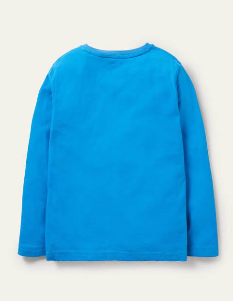 Lift-the-flap Medieval T-shirt - Moroccan Blue Dragon Lift-the-flap Medieval T-shirt - Moroccan Blue Dragon