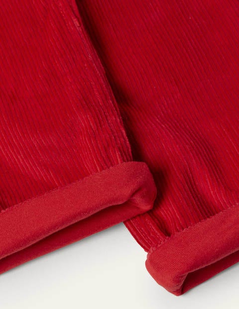Cordhose mit kuscheligem Futter - Rockabilly-Rot Cordhose mit kuscheligem Futter - Rockabilly-Rot
