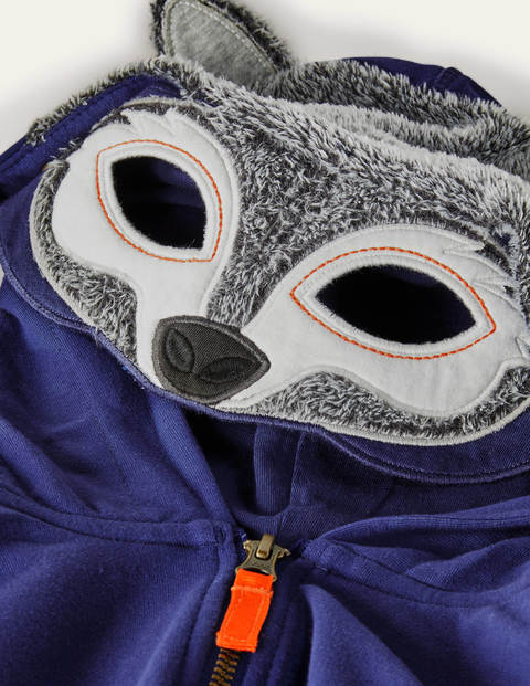 Fun Animal Hoodie - Starboard Blue Wolf Fun Animal Hoodie - Starboard Blue Wolf