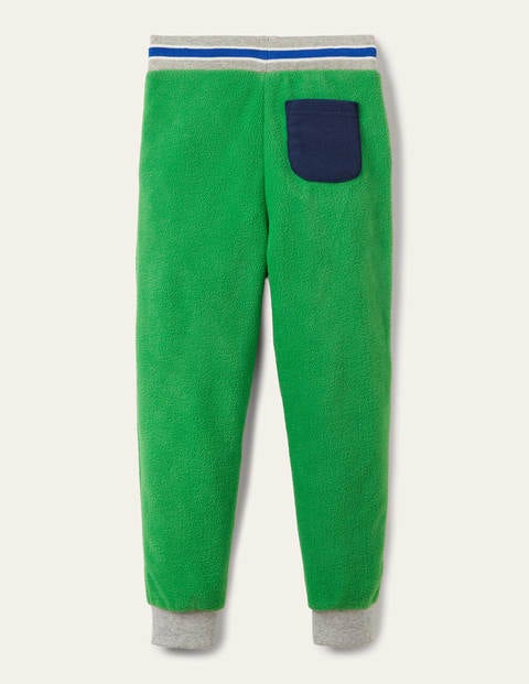 Mikrofleece-Jogginghose - Schottengrün Mikrofleece-Jogginghose - Schottengrün