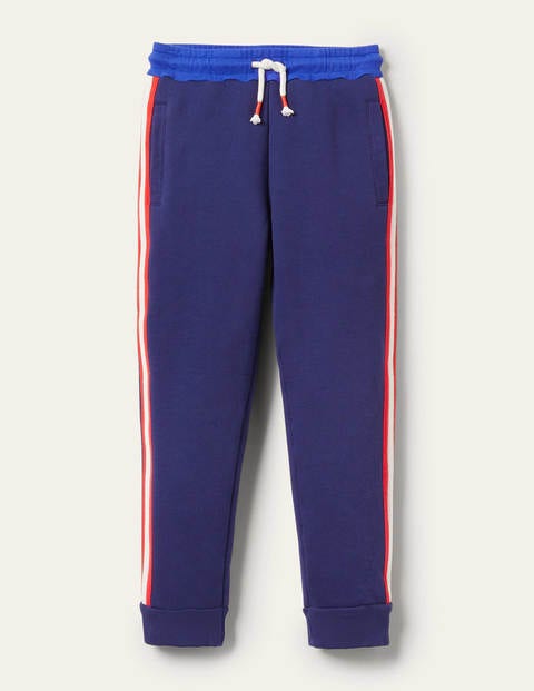 Shaggy-lined Joggers - College Navy