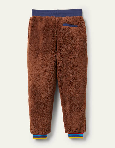 Bequeme Teddy-Jogginghose - Braun Bequeme Teddy-Jogginghose - Braun
